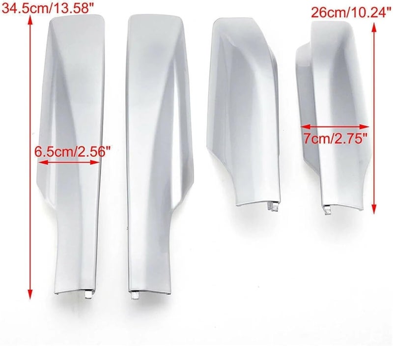 Wivplex Roof Rack Shell Covers for Toyota RAV4 2006-2012 - Image 4