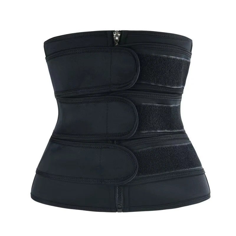 Bluejw High Quality Adjustable Breathable Comfortable Women's Waist Trainer Shaper Waist Trimmer for Weight Loss & Hourglass Body - Image 1