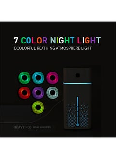 بيوينتي Mini USB Color Air Humidifier, USB Car Humidifier, Mini Portable Humidifier Air Purifier, Small USB Desktop Air Purifier, Aromatherapy Machine for Home Bedroom Office  - Image 4