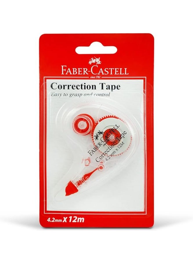 Faber Castell Correction Tape in Blister Pack