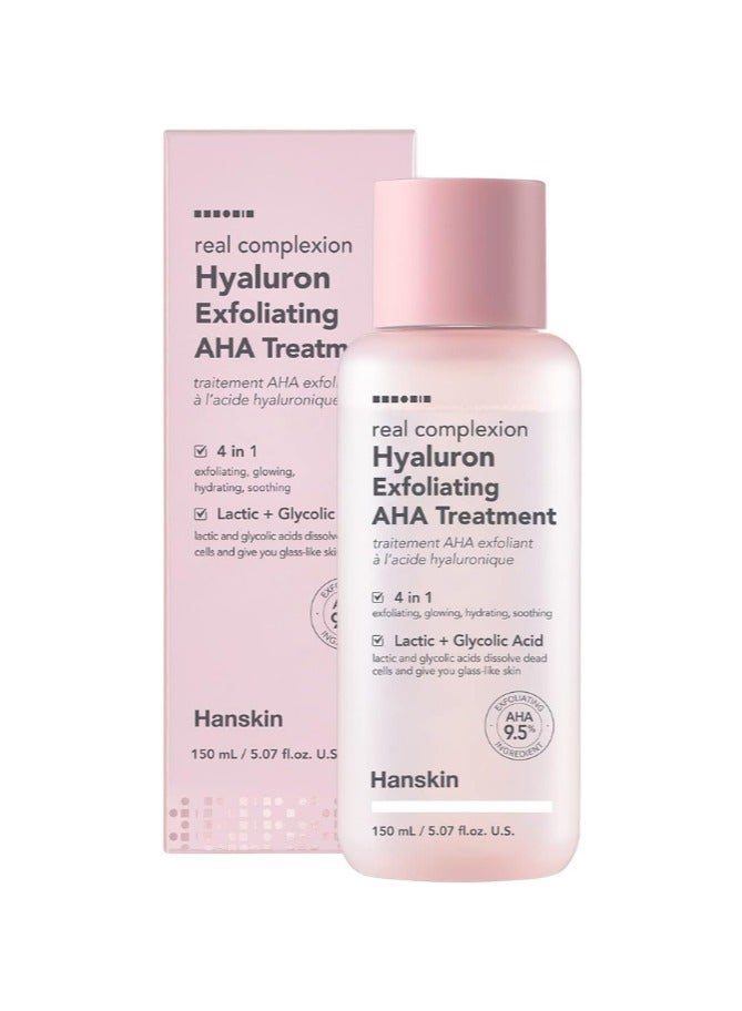 Hanskin Hyaluron Exfoliating AHA Treatment 150ml - Image 1