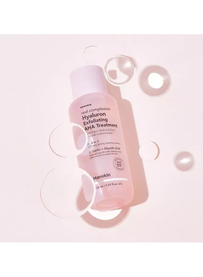 Hanskin Hyaluron Exfoliating AHA Treatment 150ml - Image 2