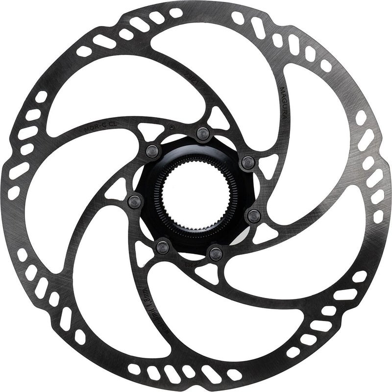 Magura USA MDR-C CL Disc Brake Rotor Black/Silver, 180mm - Image 5