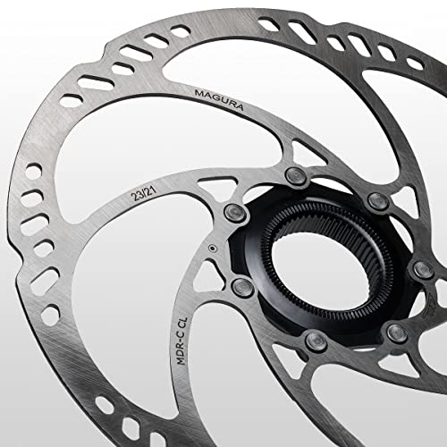 Magura USA MDR-C CL Disc Brake Rotor Black/Silver, 180mm - Image 2