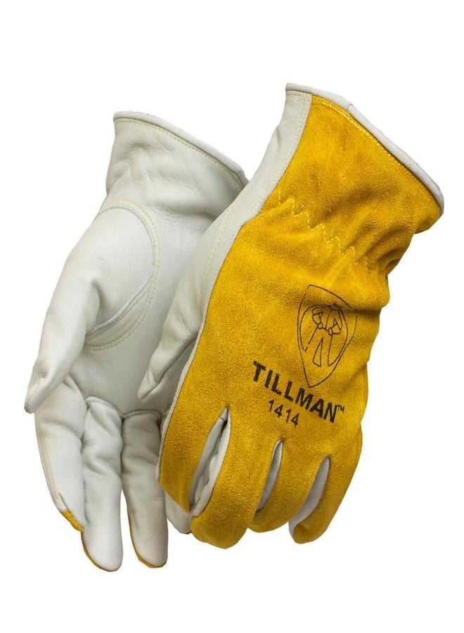 Tillman 1414 Top Grain/Split Cowhide Drivers Gloves, Medium - Image 1
