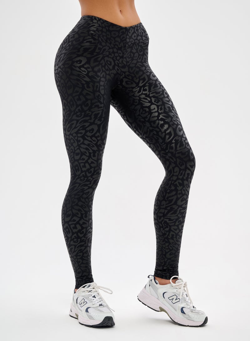 Bona Fide Bona Fide Premium Quality Leggings for Women with Unique Design and Push Up - High Waisted Tummy Control Legging  - Image 2