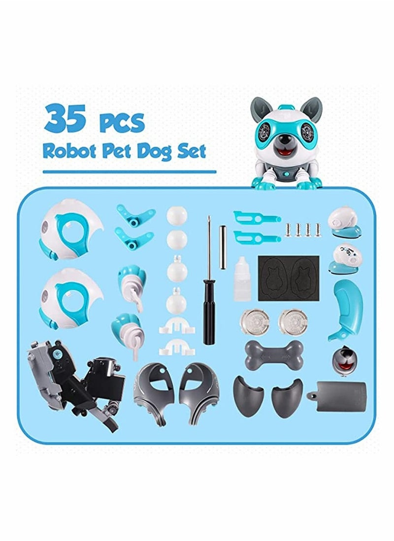 SYOSI Robot Dog Toys for Kids, DIY Stem Toys, for 6-12 Year Old Boys Girls, Interactive Educational Robot Toys, Stem Projects for Kids Ages 8-12, Birthday Party Gifts, for Kids  - Image 4