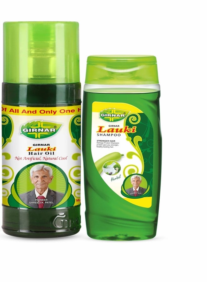 Girnar Lauki Hair Oil And Lauki Shampoo Combo (200ml+100ml) - Image 2