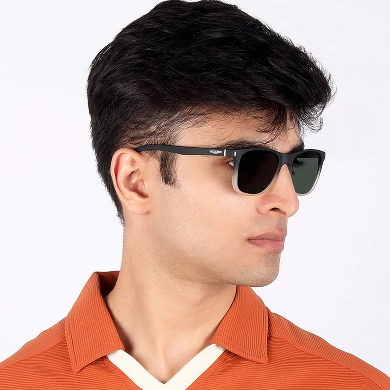 Woggles Stylish Polarized Square Sunglasses |Men &amp; Women|100% UV Protection
