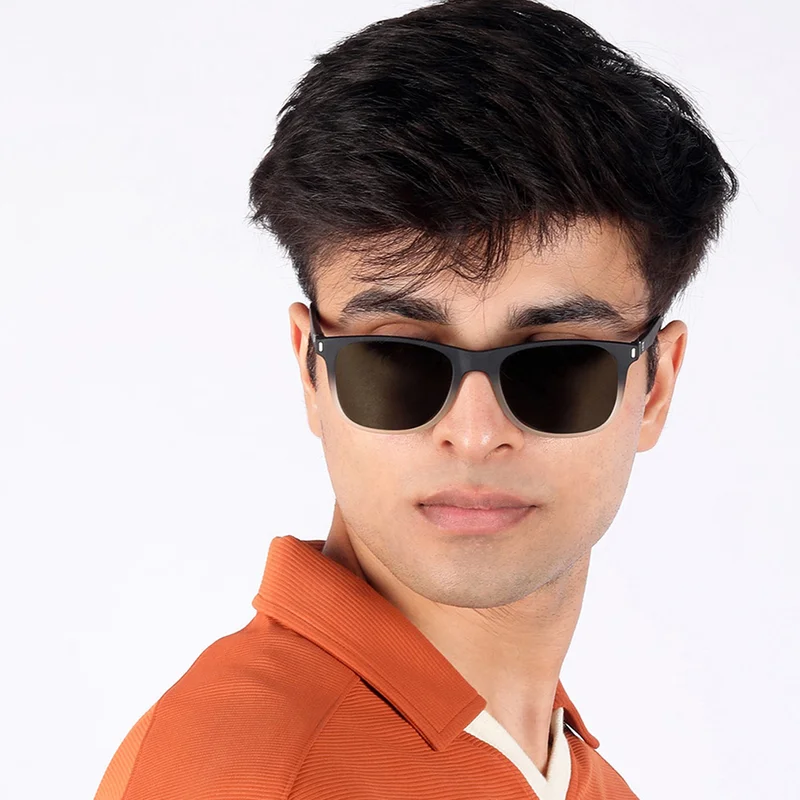 Woggles Stylish Polarized Square Sunglasses |Men &amp; Women|100% UV Protection