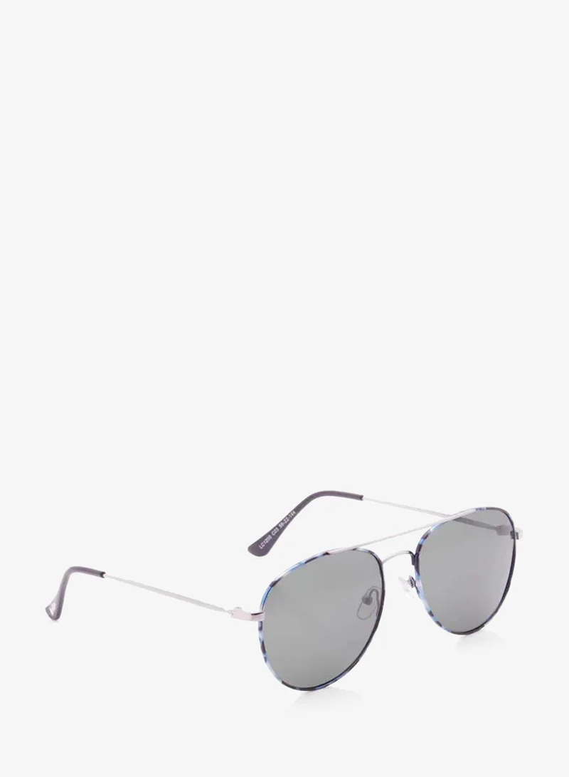 Lee Cooper  Polarized Sunglasses Silver Frame G15 Mirror Lens 56mm  - LC1205C03  | Best Price UAE