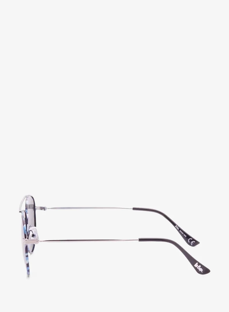 Lee Cooper  Polarized Sunglasses Silver Frame G15 Mirror Lens 56mm  - LC1205C03  | Best Price UAE