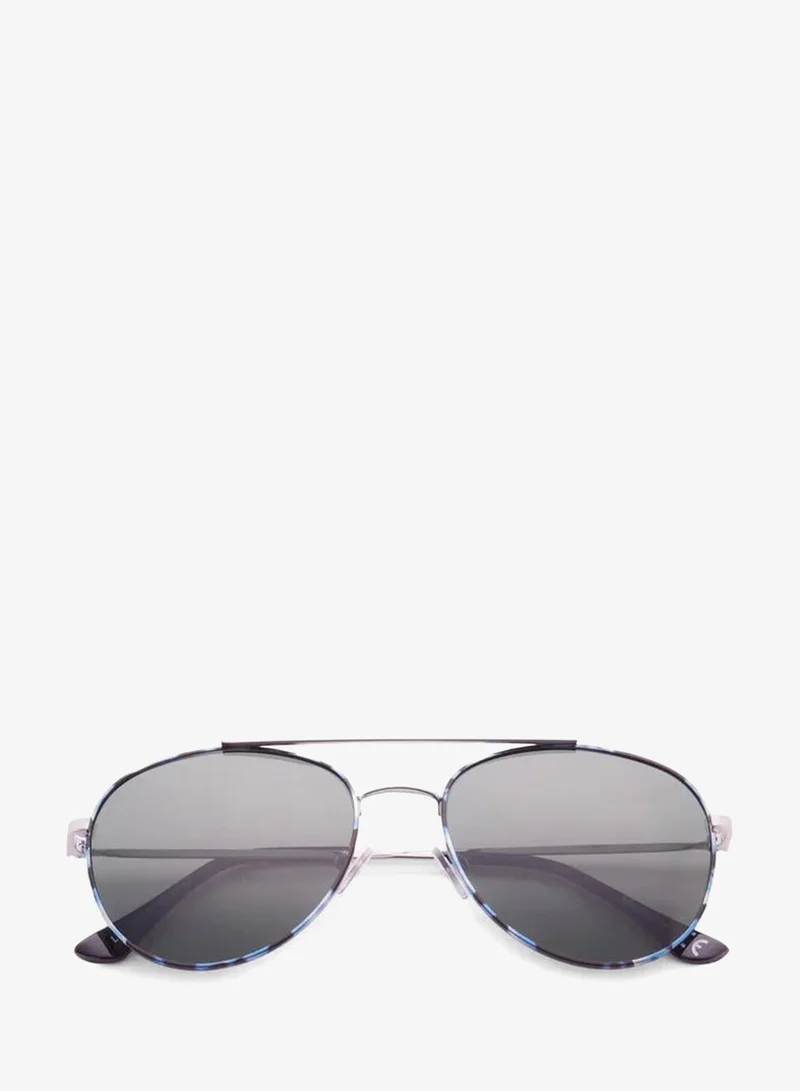 Lee Cooper  Polarized Sunglasses Silver Frame G15 Mirror Lens 56mm  - LC1205C03  | Best Price UAE