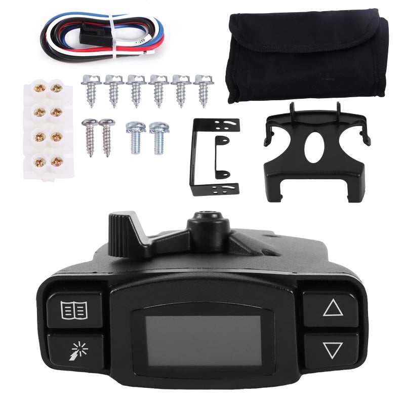 Kessocco Trailer Brake Controller Proportional Brake Controller Bluetooth Brake Controller 90195 P3 Brake Controller Trailer Brake Controller Kit Universal Fits for Electric Trailer 90195
