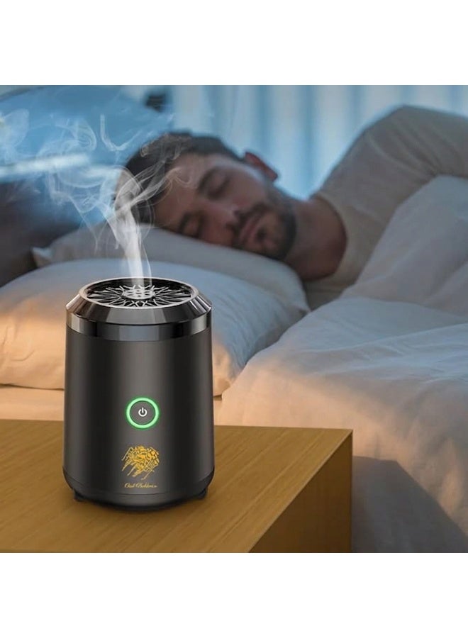 Oud Bakhoan Smart Electric Bukhoor Burner – Portable Rechargeable Oud & Incense Burner for Home & Car - Image 2