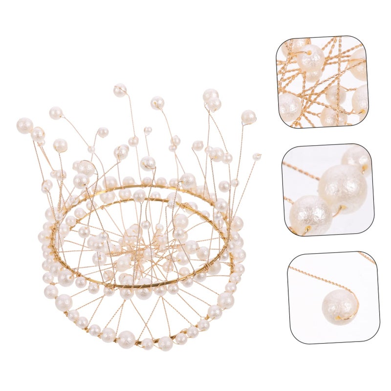 2Pcs White Pearl Decorative Props For Jewelry Display Nail Art Photography - Image 4