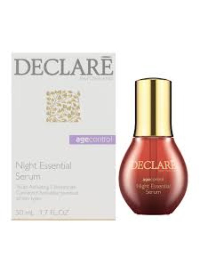 Declare Declaré Age Control Night Essential Serum 50ml - Image 2