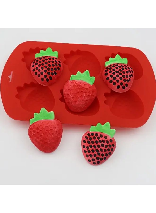 4Pcs Silicone Fruit Freeze Molds For Ice Cubes Chocolate Baking And Crafts - Image 4