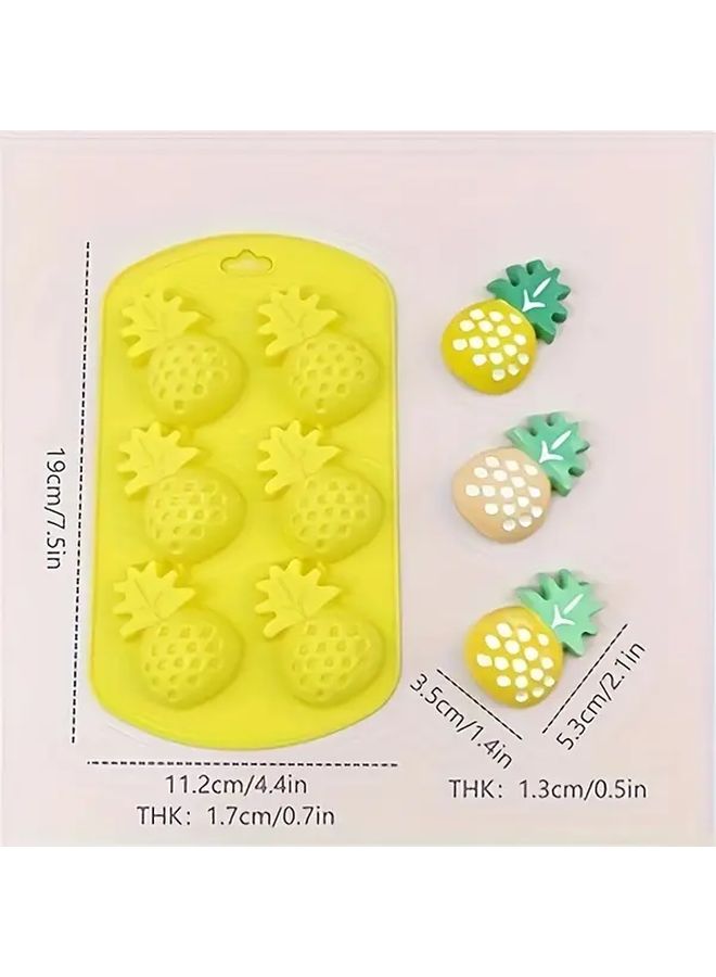 4Pcs Silicone Fruit Freeze Molds For Ice Cubes Chocolate Baking And Crafts - Image 3