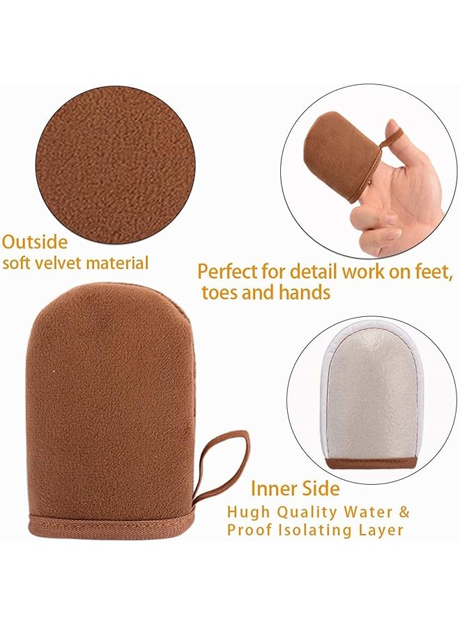 erorex Self Tanning Mitt Self Tanning Glove With Thumb Self Tanner Mitt Applicator For Reusable Sunless  - Image 3
