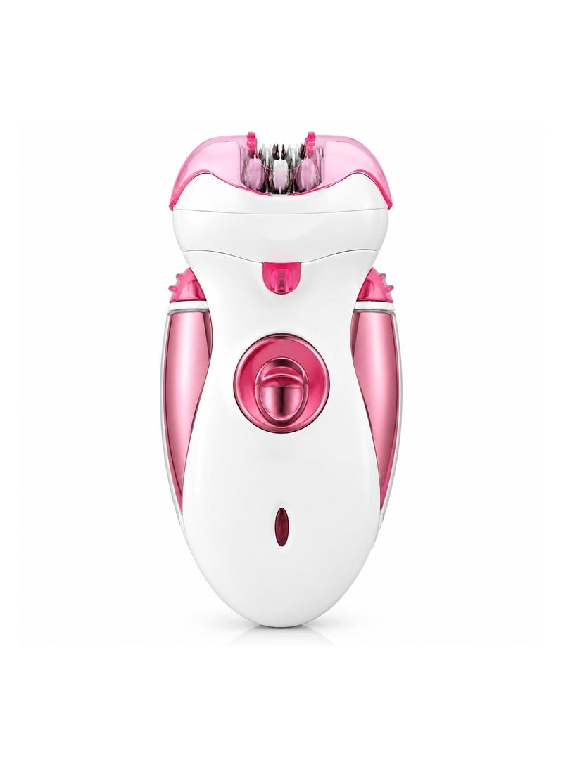 Mercury MC175 4 in 1 Lady Epilator for Women, Electric Hair Remover with Epilation, Shaver, Trimmer and Callus Remover Heads, 2 Speed Settings, Compact Handheld Body Grooming and Foot Care Kit for Home and Travel, Personal Hair Removal Care Set - Image 3