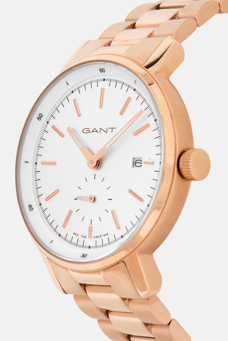 GANT Men GTAD08400299I Stainless Steel Analog Watch 40 mm, Rose Gold - Image 4