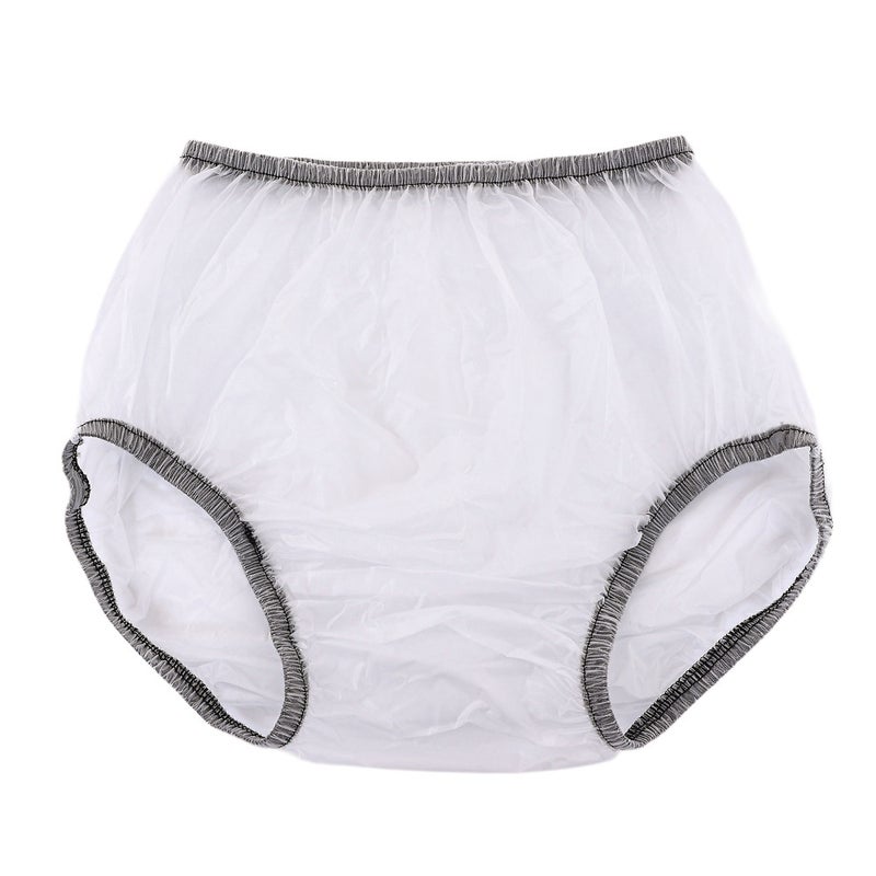 Pvc Anti-Side Leakage Menstrual Pants Soft Waterproof Silent Diaper Pants Adult Anti- Incontinence Diaper Pants - Image 1
