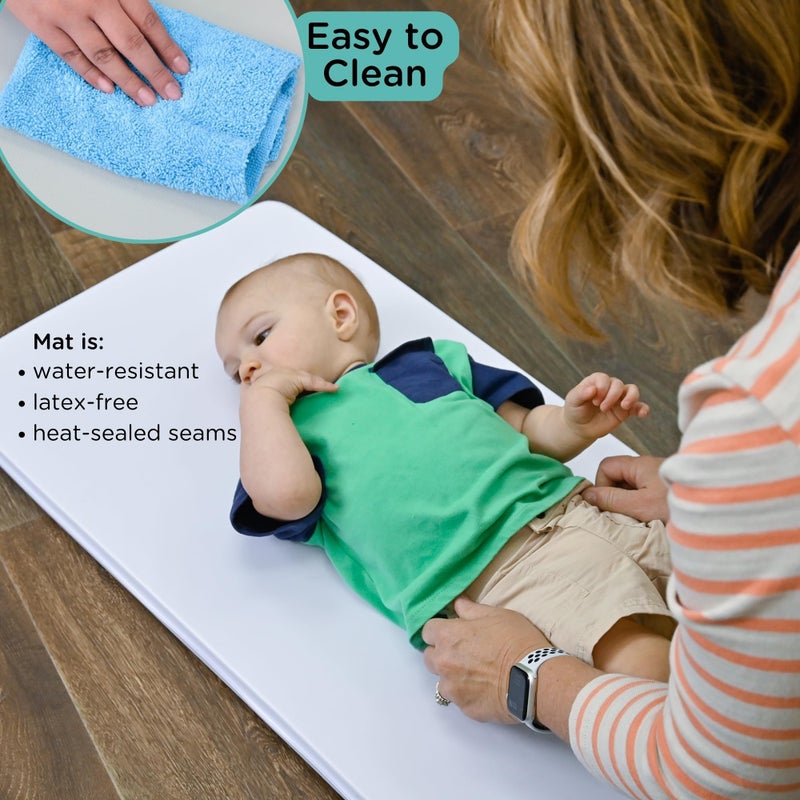 Children's Factory Childrenâ€™s Factory Waterproof Baby Changing Pad, Diaper Changing Mat for Babies and Toddlers, Soft and Easy to Clean - Image 4