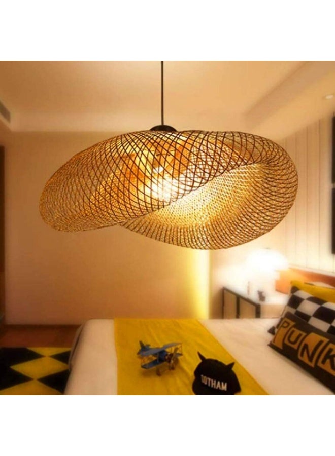 AFN Contemporary Artistic Pendant Ceiling Light with Unique Woven Design, Stylish and Eye-Catching Statement Fixture for Bedroom or Living Space, Perfect for Modern Home Interior Lighting Upgrade - Image 1