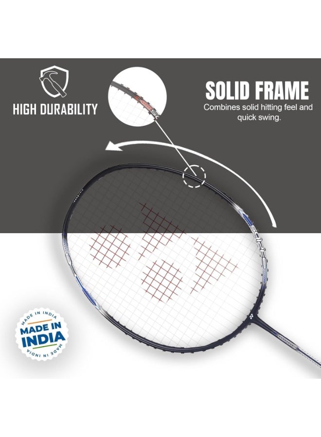 يونيكس مضرب تنس الريشة يونيكس أستروكس أتاك 9 لون أسود معدني - Image 3