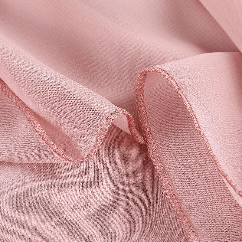 QueenDream 6ft Dusty Rose Table Skirt Sheer Tablecloth for Baby Girl Birthday Princess Party Wedding Table Decor - Image 4