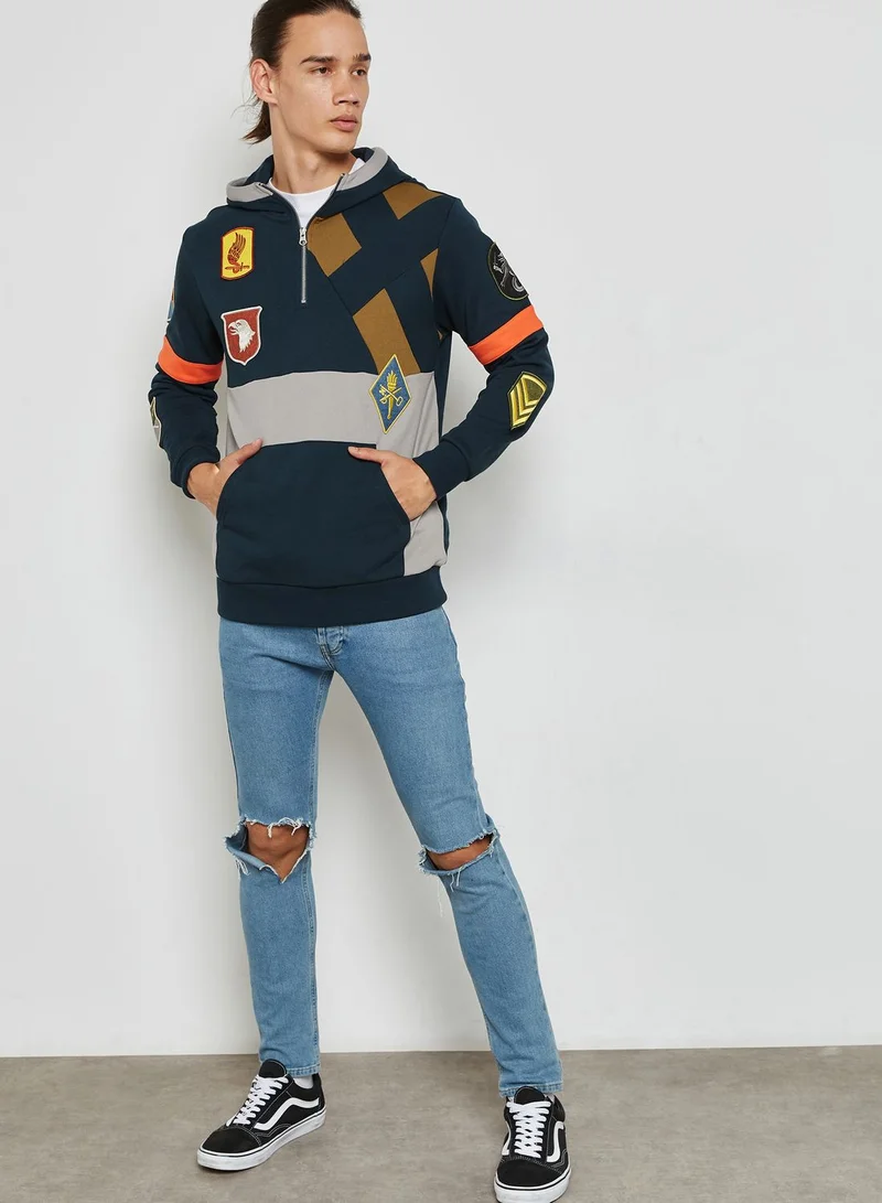 Reason Trooper Badges Hoodie