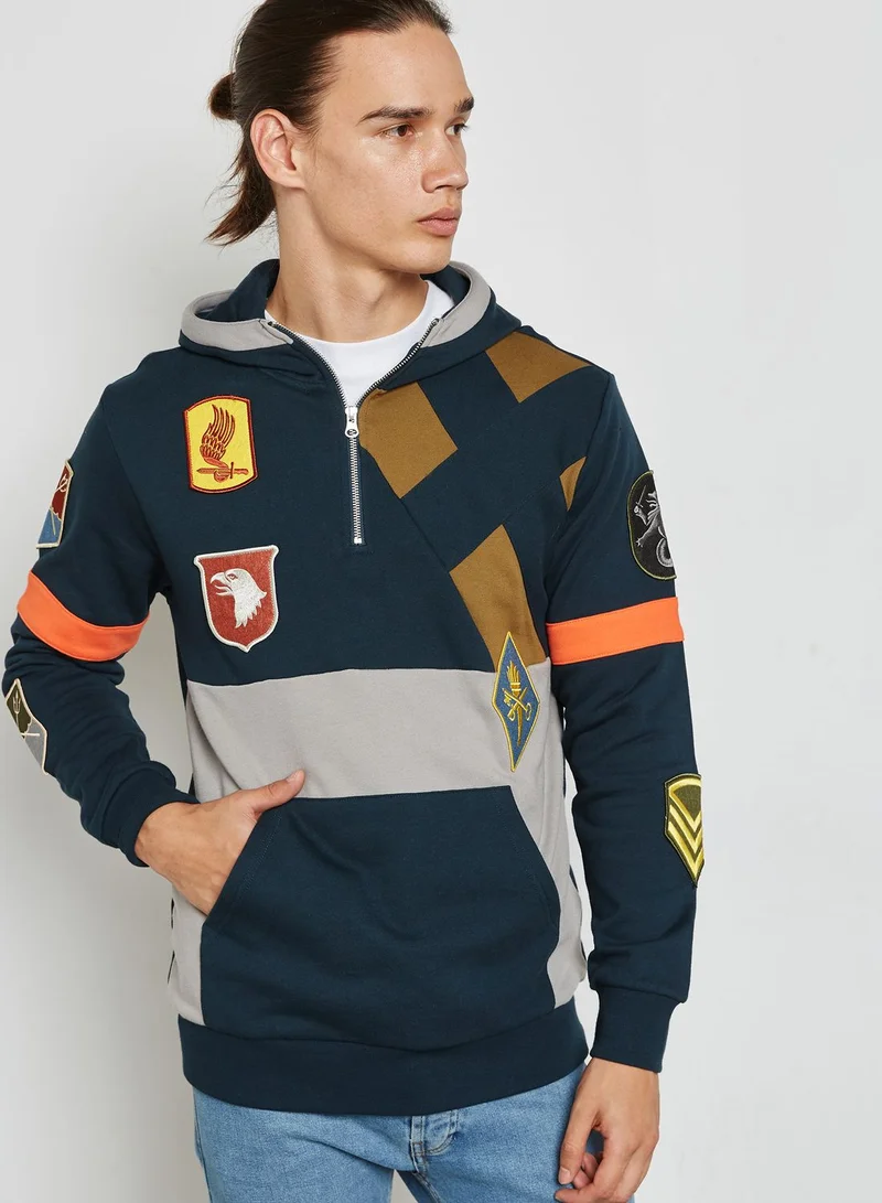 Reason Trooper Badges Hoodie