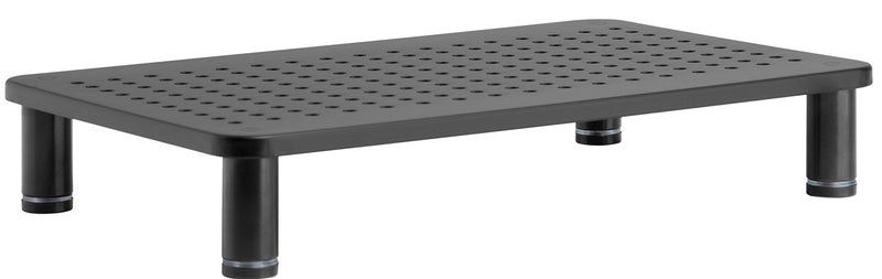 Husky Mounts Husky Mounts Monitor Riser Laptop Stand Adjustable Legs Stackable 145 x 925 x 325 Max Height Matte Black Steel 1 Stand 