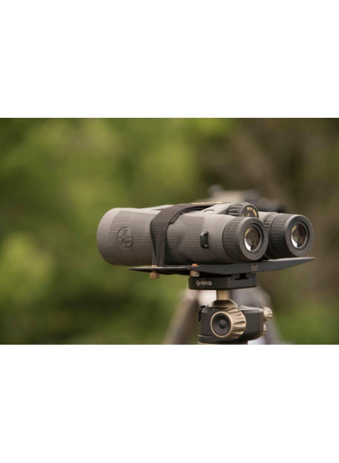 Leupold Leupold Binocular Tripod Adapter Tray, Black, Mount: 1/4-20  - Image 3