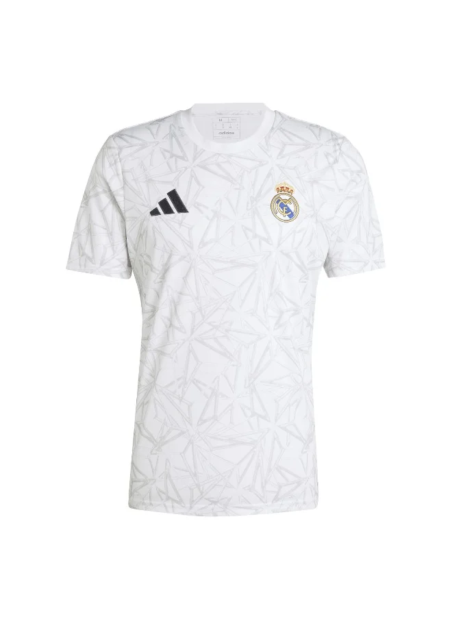 اديداس Adidas Real Preshi White Football Jerseys For Men Xs