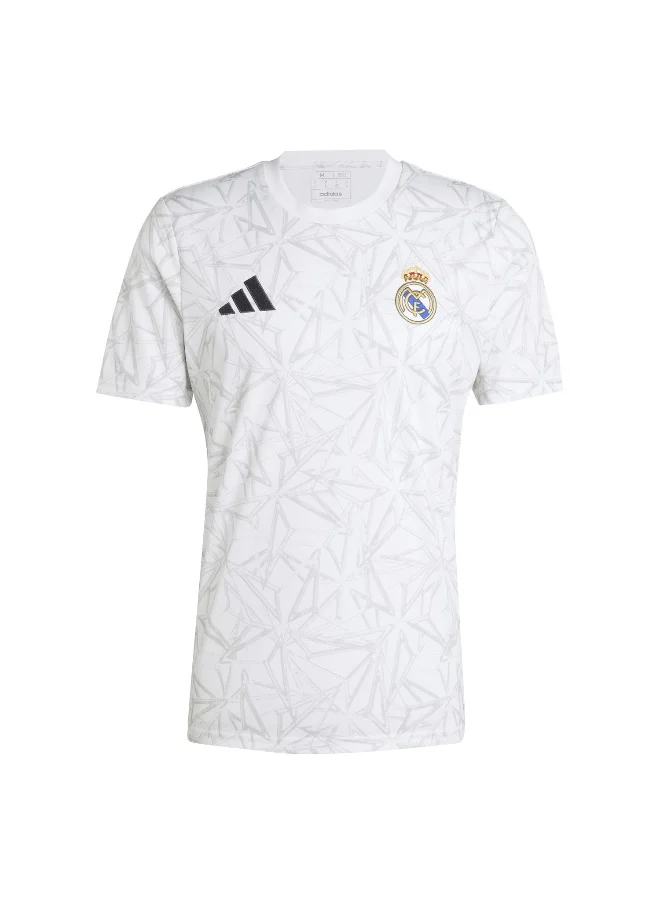 اديداس Adidas Real Preshi White Football Jerseys For Men Xs