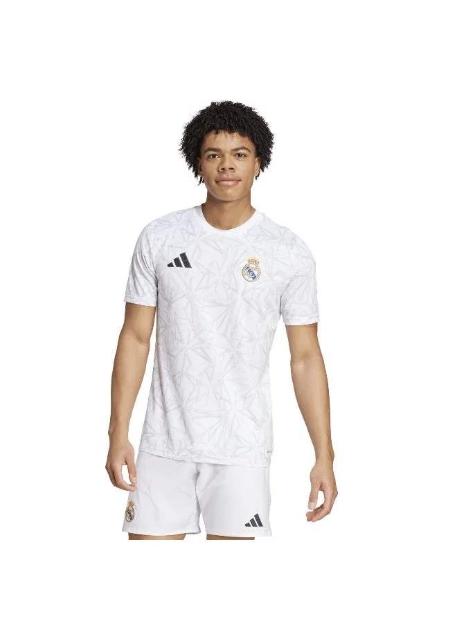 اديداس قمصان كرة قدم بيضاء حقيقية للرجال مقاس