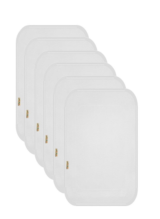 Dumbledo Cotton Insert with Dry Feel Layer for Cloth Diapers (Pack of 6) | Dry Feel and Comfortable | Breathable | Easy to Clean | Everyday Diapering Essential | 3 Months - 3 Years | Unisex Baby - Image 2