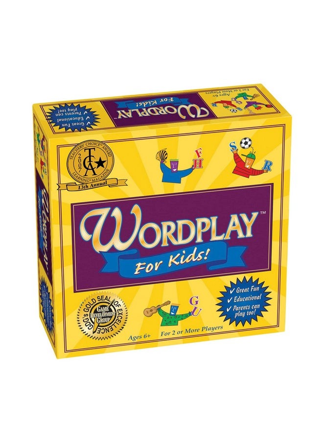 Game Development Group Wordplay for Kids - The Fast-Paced, Award-Winning Game Where Kids Race to Create Words - Fun & Educational for The Whole Family, Ages 6 & Up  - Image 1