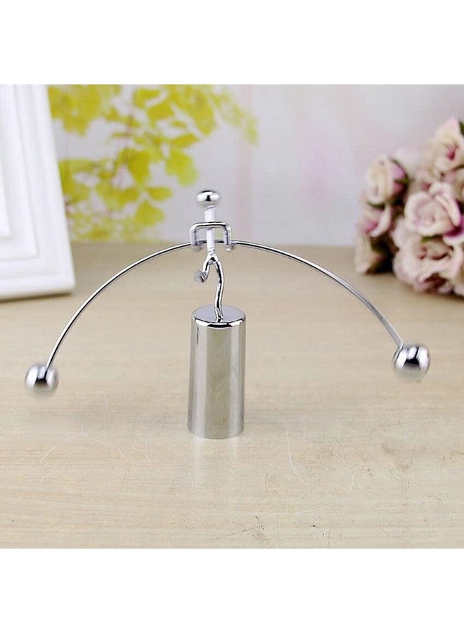 Lilone Kid,Toddler Mini Metal Balance Toy: Kinetic Art Desk Decor (16 X 8 Cm), Clear - Image 4