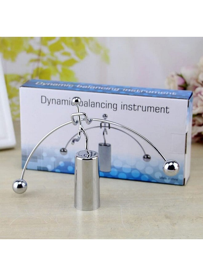 Lilone Kid,Toddler Mini Metal Balance Toy: Kinetic Art Desk Decor (16 X 8 Cm), Clear - Image 5