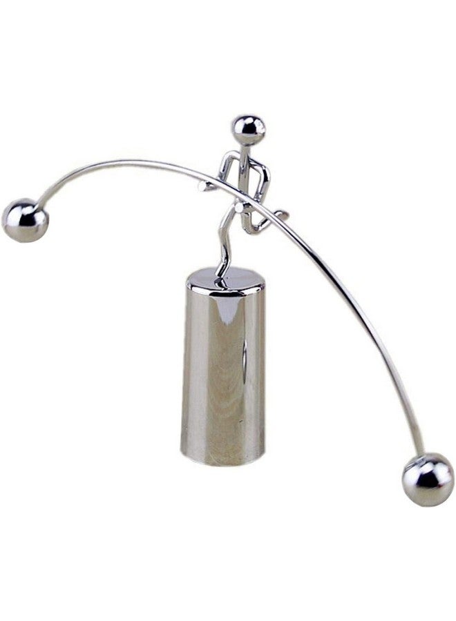 Lilone Kid,Toddler Mini Metal Balance Toy: Kinetic Art Desk Decor (16 X 8 Cm), Clear - Image 2