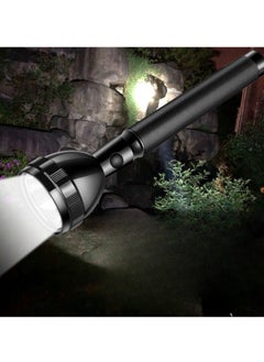 GEEPAS 470mm Hyper Bright Cool White Rechargeable LED Flashlight with Charging Adaptor 7000mAh NI-CD Battery Black Black 47cm  - Image 3