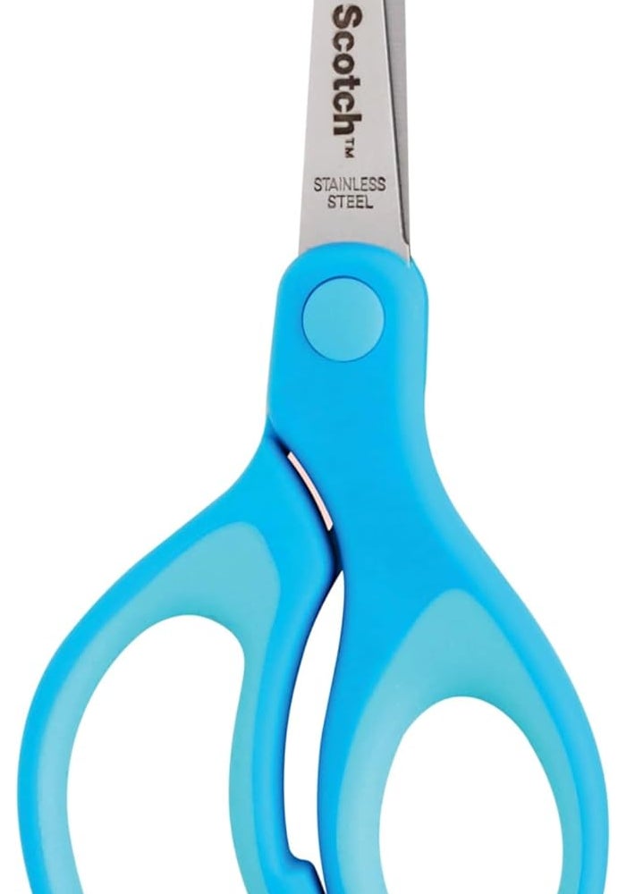 Scotch Kids Scissors 5" with Blunt Tip - Safe for Children, Assorted Colors - Image 2