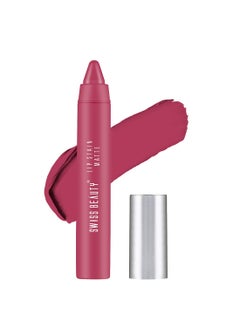 Swiss Beauty Swiss Beauty Stain Matte Lipstick Hot Pink 3.4gm  - Image 1