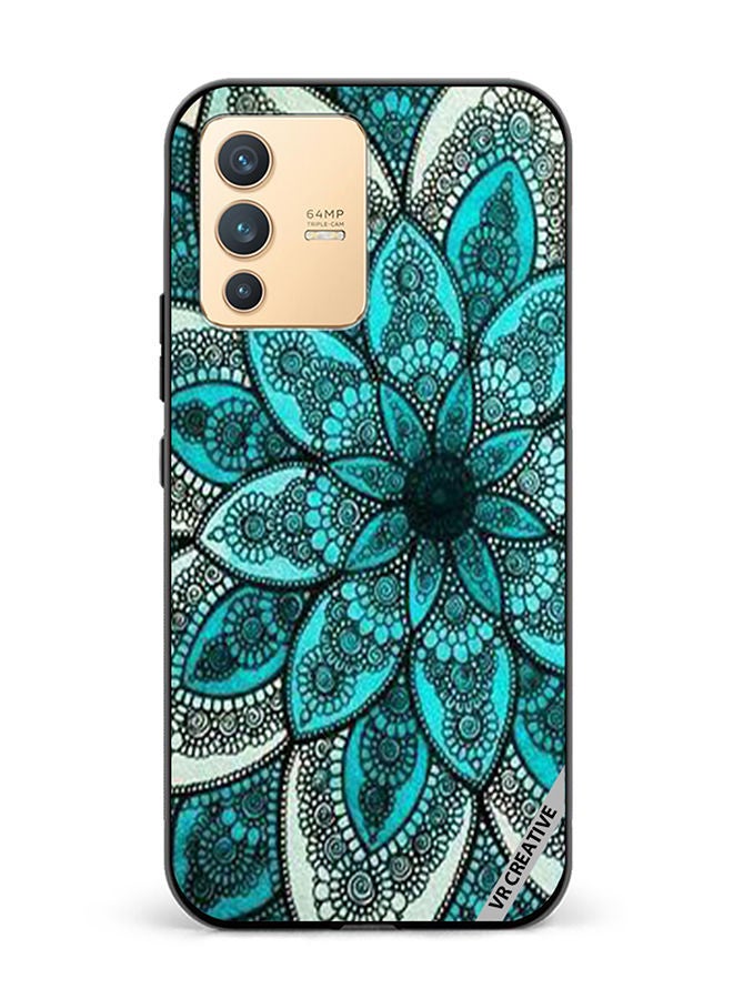 Protective Case Cover For Vivo V23 5G Mandala Design Multicolour