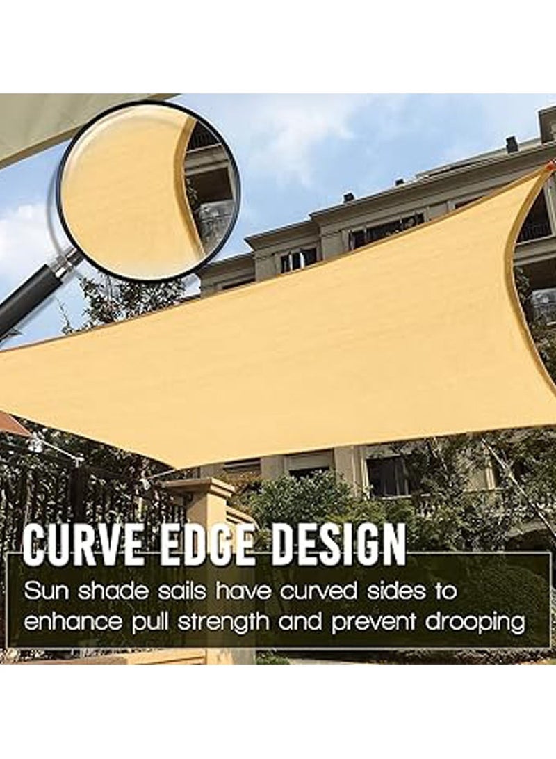 عام ظل سفلي، 185 غرام/متر مربع، من نوع مستطيل، يمنع 98% من أشعة الشمس لمنطقة الباحة والحديقة، مناسب للاستخدام في الخارج، باللون الأصفر. - Image 4