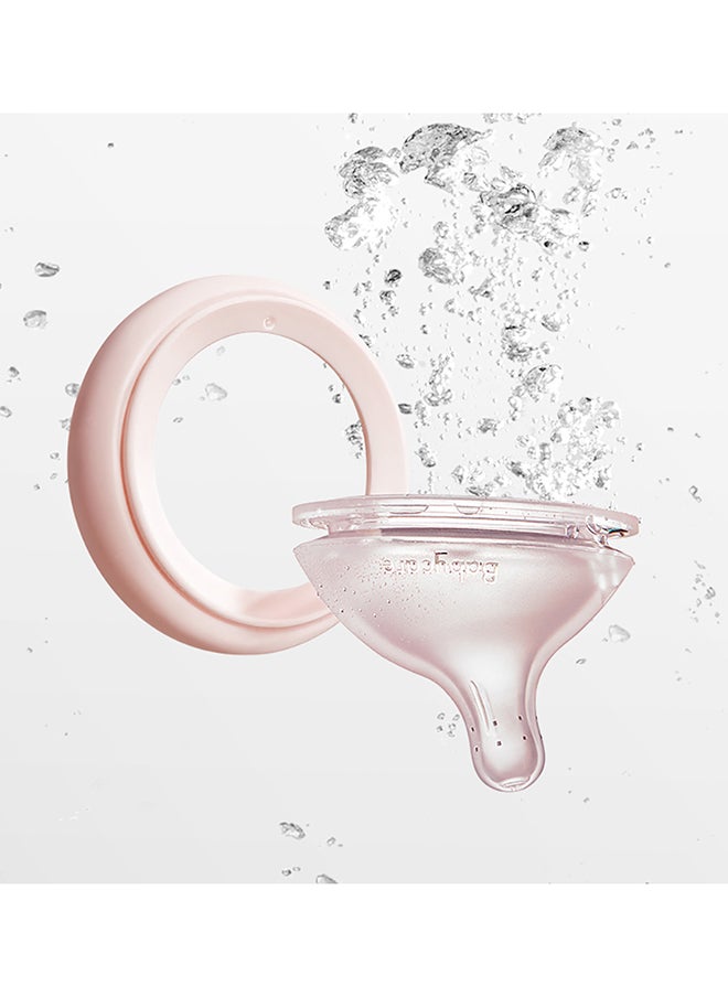 Babycare - Babycare - Nopayon Pro Bottle, Pink, 160 ml, Small Flow, BPA-Free, Anti-Colic Design, Non-Toxic, Leak-Proof, Soft Silicone Nipple, Easy to Clean, Safe for Babies, Ideal for Feeding Transition - Image 1