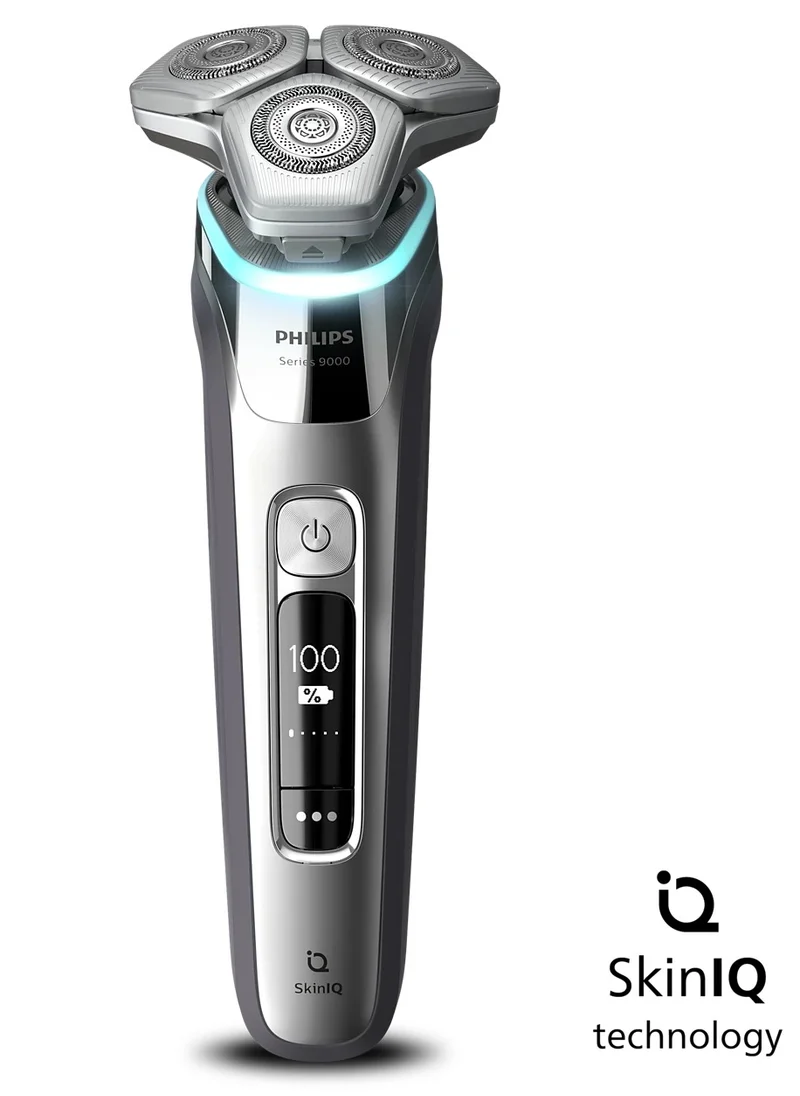 فيليبس Shaver series 9000 Wet & Dry electric shaver with SkinIQ S9985/50